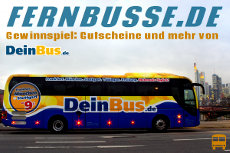Exklusives Gewinnspiel von DeinBus.de und Fernbusse.de