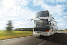 Tempo 120: Unternehmen fordern neue Fernbus Geschwindigkeit