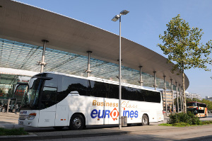 Bushaltestellen Eurolines